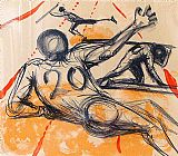 Sports Paintings - Sports by Salvador Dali